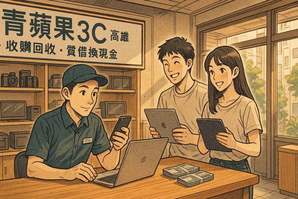 高雄二手店 青蘋果3C 收購回收 質借借錢