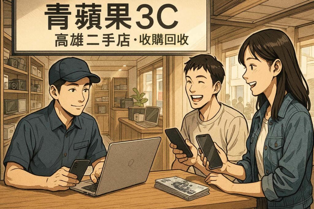 高雄二手店 青蘋果3C 收購回收 質借借錢